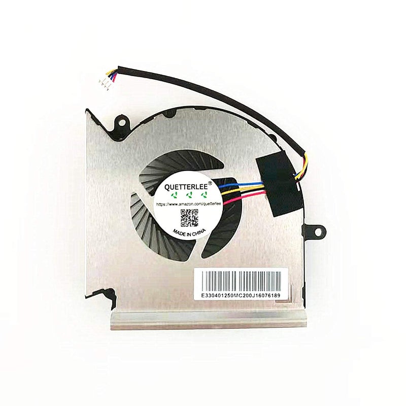 QUETTERLEE مروحة تبريد GPU بديلة جديدة من QUETTERLEE لـ MSI GE63 GL63 GV63 GP63 GP73 GE73 GL73 GE63VR GE63VR-7RE GE63VR-7RF GE73VR GE73VR-7RE GE73VR-7RF MS-16P1 16P7 MS-17C1 سلسلة مروحة PAAD06015SL N384 - Image 3